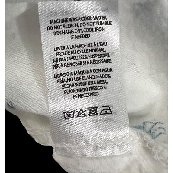 Trunks Surf & Swim Men’s Hawaiian Button-Up Shirt - Blue Crab Print - Large - Picture 8 of 11